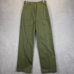 Military Utility Pants OG-507 Durable Press Field Pants DLA100-85 Womens 26x32